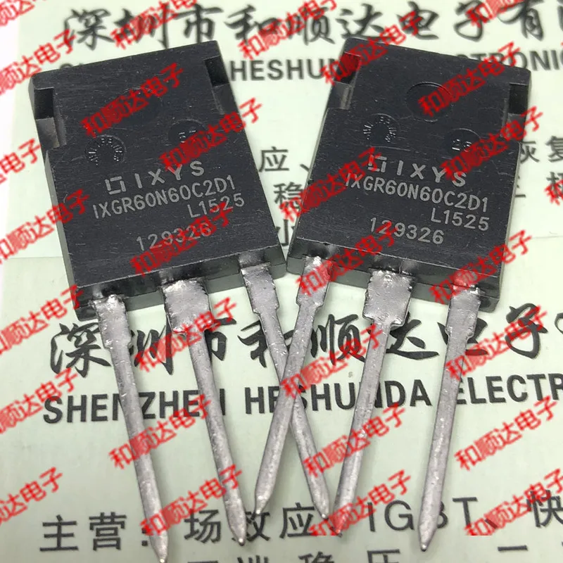 5 шт./лот IXGR60N60C2D1 с изолированным затвором(IGBT) 600V 60A