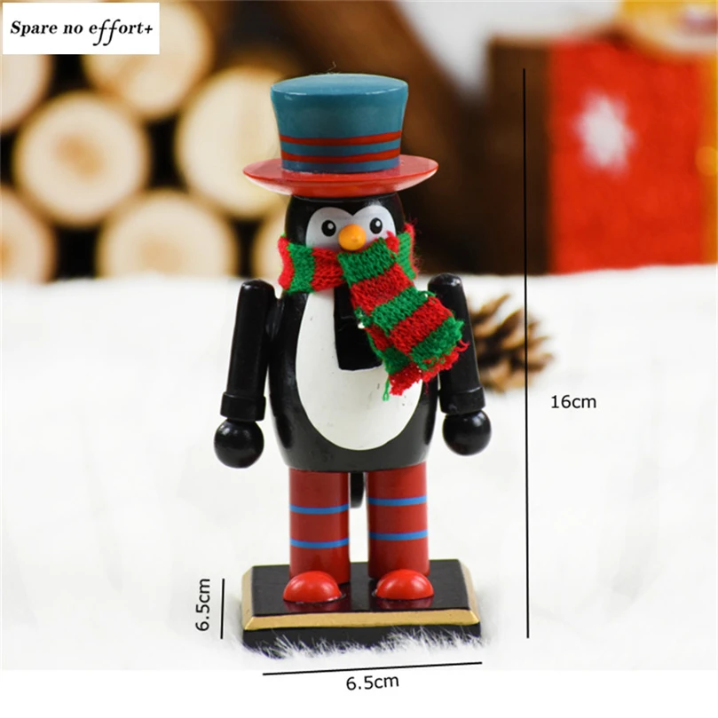 Kid Christmas gift Figurine nutcracker Christmas Decorations for Home christmas crafts New Year Decoration adornos de navidad