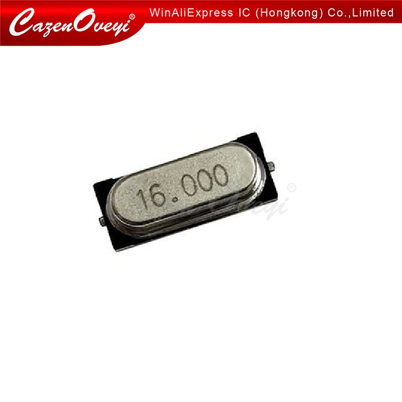 20 шт./лот smd hc-49s 16 000 МГц HC49S м 20ppm 20pF SMD-2 Кварцевый резонатор Кристалл в наличии |