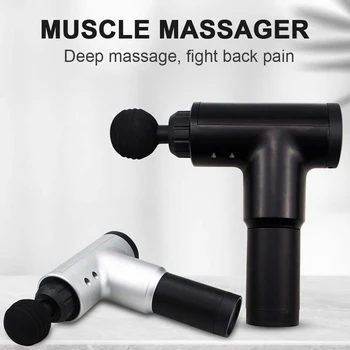 

6 Speeds Electric Massage Device Cordless Therapy Fascia Machine Body Deep Vibration Muscle Relaxation Reduction Fitness Device