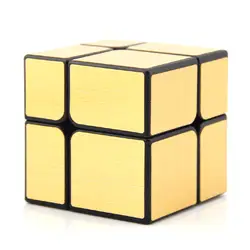 Оригинал высокое качество YongJun зеркало 2x2x2 волшебный куб YJ 2x2 скоростная головоломка Рождественский подарок идеи детские игрушки для детей