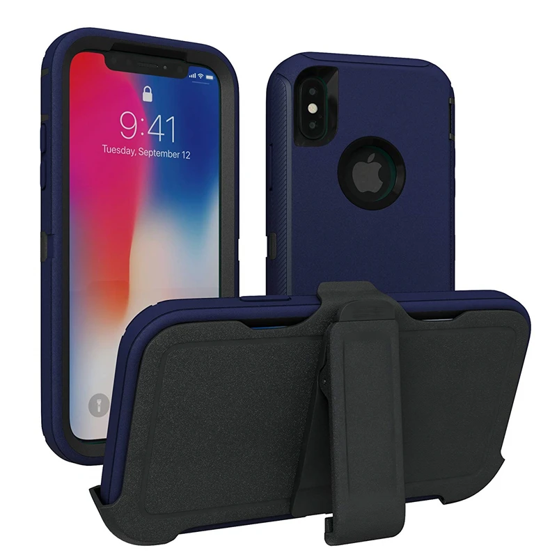 Защитный чехол для iPhone 6 6S 7 8 Plus гибридный тяжелый противоударный 12 mini 11 Pro Max X XS XR SE2