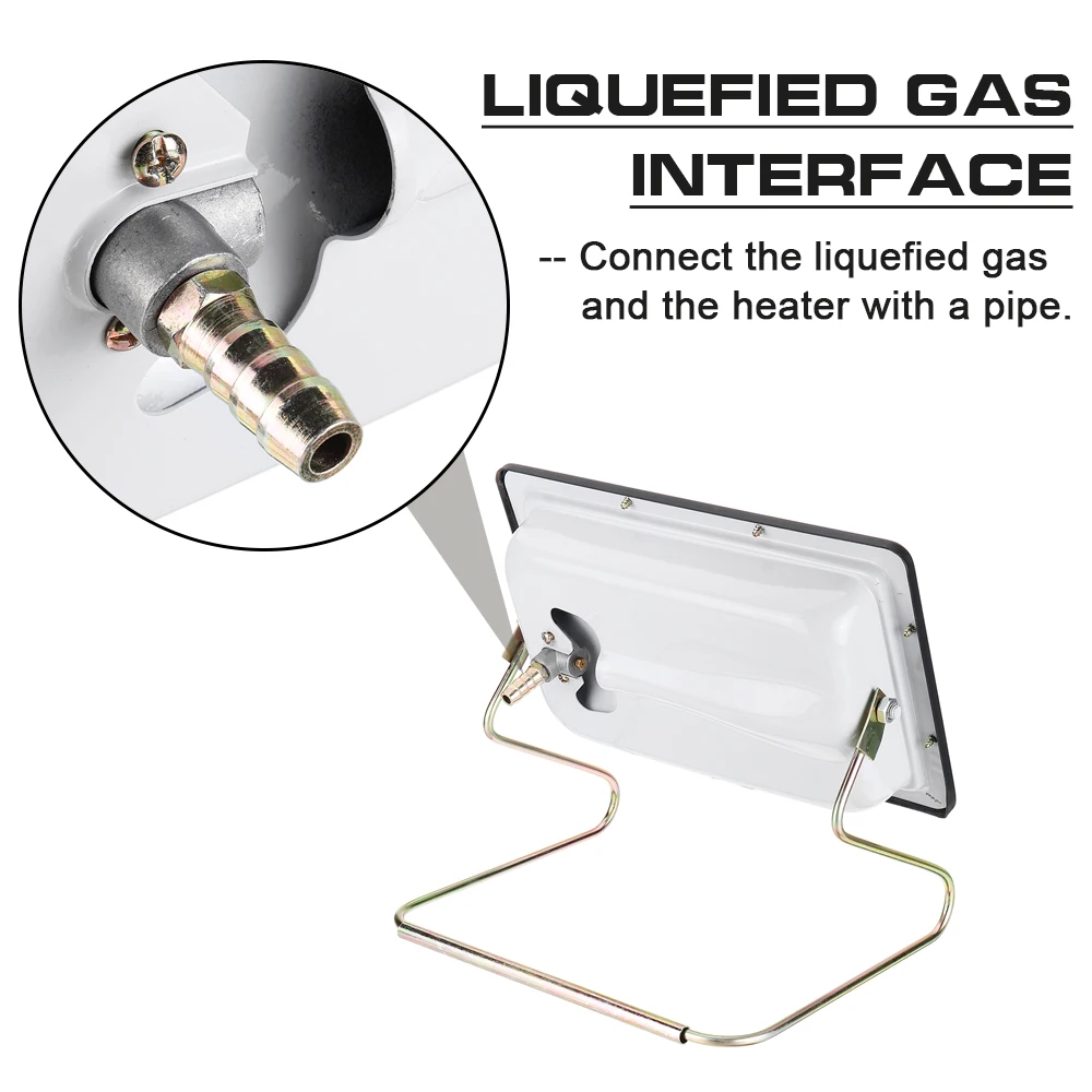 3600W Portable gas Camping gas infrared heating for Warm/ Outdoor barbecue