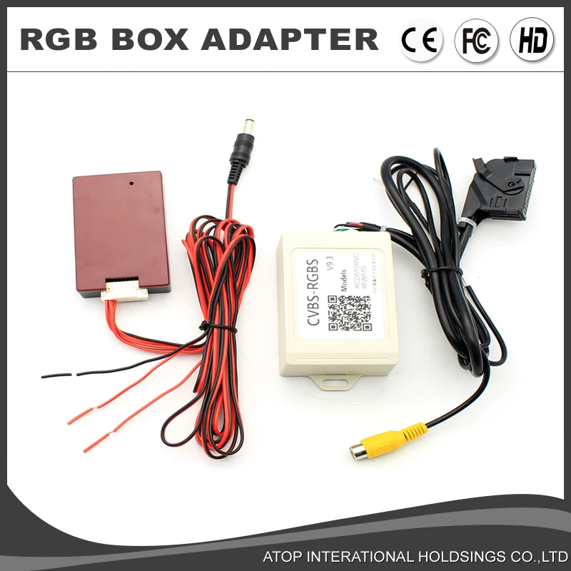 CVBS AV to RGB Signal Converter Adaptor Adapter for VW RNS510 RCD510