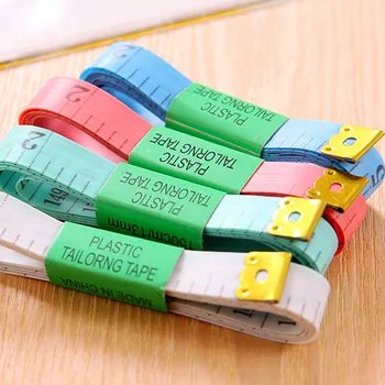 

2PC Cm Soft Ruler City Ruler City Inch Tape Measure Candy Color Soft Ruler Height Measurement Head Circumference Measurements
