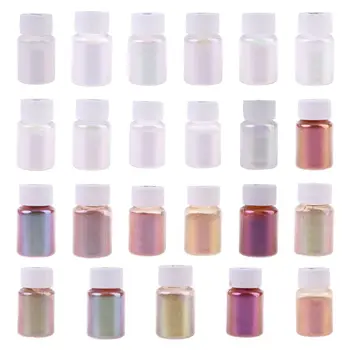 

Color Changing Pearlescent Mica Powder UV Resin Glue DIY Jewelry Crafts Making