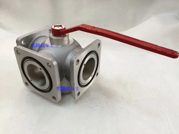Three-way ball valves with 2.5 inch/DN65 fittings for tanker trucks (check carefully, there are two types of long and short valv