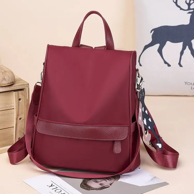 Стиль Противоугонная многофункциональная японская и Южнокорейская Стиль Повседневная Спортивная дорожная Водонепроницаемая женская сумка от производителя