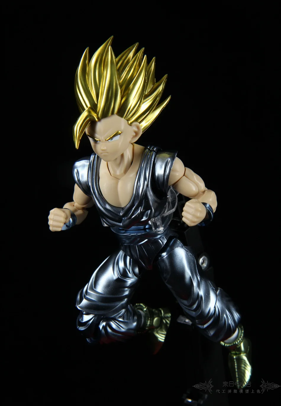 Bandai металлическая раскраска Сборная модель Sun Wufan Sun Wukong Super Saiyan DragonBall Super Hand