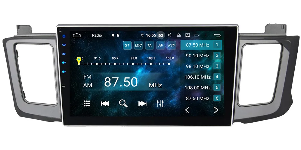 Klyde 10," ips 4G wifi Android 9,0 Восьмиядерный 4 Гб ОЗУ 64 Гб ПЗУ DSP BT автомобильный DVD мультимедийный плеер стерео для Toyota RAV4 2012