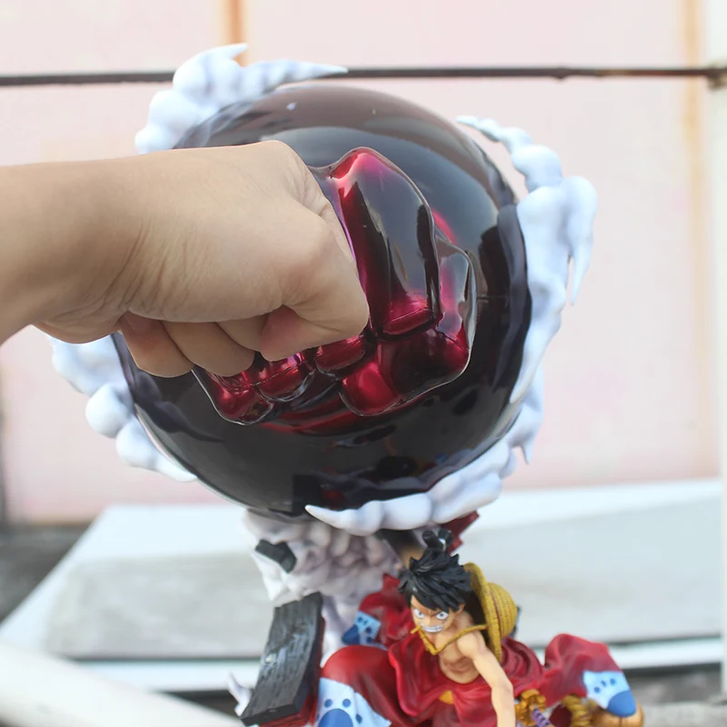 50 см one piece GK статуя Луффи кимоно Ver. Полный-длина шестерни третий ПВХ фигурка игрушки