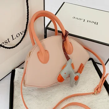 

OLSITTI Winter PU Bags For Women 2020 Brand Original Design Bags For Women New Handbag Shoulder Bag Joker Slung Shell Bag