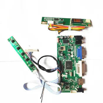

For LP121X04-B2P2/C2K2 LCD monitor M.NT68676 display controller drive card HDMI DVI VGA CCFL LVDS 20-Pin 1024*768 12.1" DIY kit