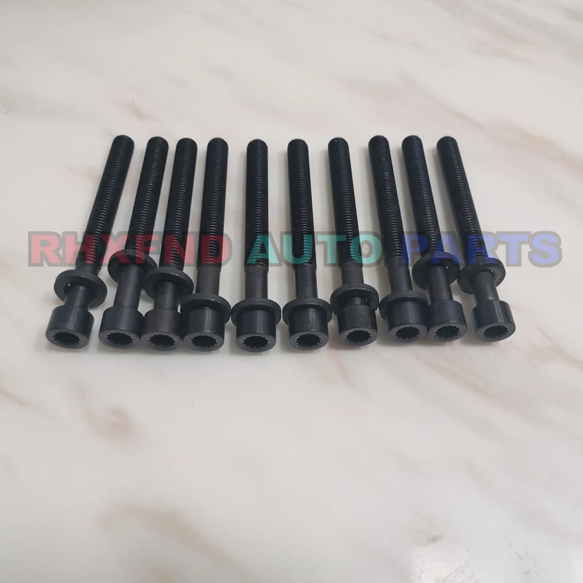 12 шт. CN / DE NC 3D AAS 1T AAT ABP AEL BBR болт головки цилиндра для AUDI 100 avant/A6 avant/A8 avant/S6 avant quattro 2 5