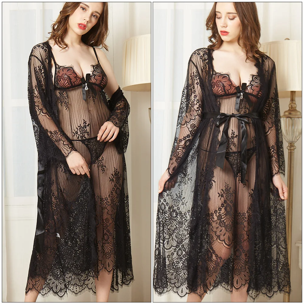 Женский пижамный комплект шелковый халат пижама женская пижамы женские домашняя