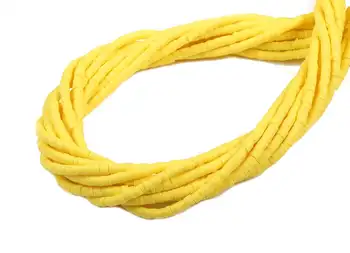 

Vinyl Heishi Bead Clay Disc - African Colored Disc Spacer Bead - Polymer Clay Disc Bead - 17.3“/ 1 Strand / 3mm - 440x3.2x0.9mm