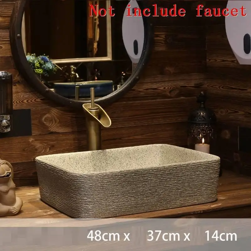 Salle De Bain Black Wasbak Vanity Fregadero Lavandino Bagno Banyo Waschtisch Cuba Banheiro раковина для ванной Lavabo умывальник