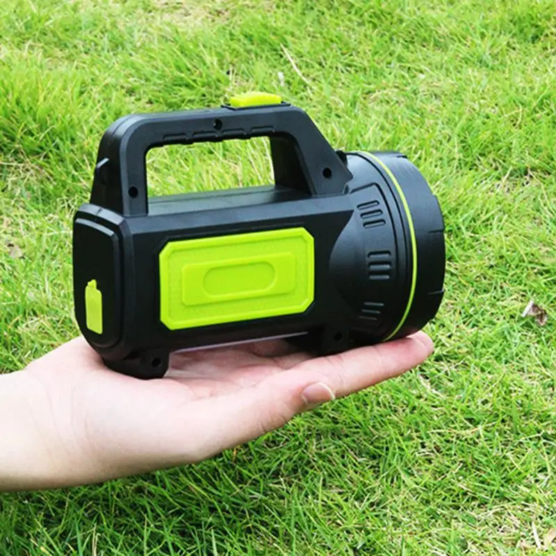 LED Rechargeable Work Light Hand Torch Waterproof Lantern Flashlight Candle Security Spotlight Lamp Camping Lantern