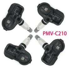 4 шт. 433 МГц TPMS система контроля давления в шинах сенсор для Toyota RAV4 IV дизель Avensis Yaris Auris Lexus PMV-C210