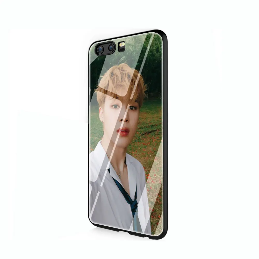 G10 EWAU Jimin красивый чехол из закаленного стекла для телефона huawei mate P 10 20 30 Lite Pro Y9 Honor 8X 7A - Цвет: G10