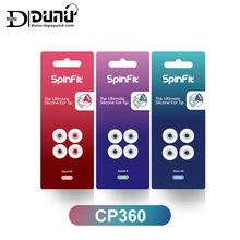 DUNU SpinFit CP360 силиконовые наушники для истинных беспроводных Bluetooth наушников CP-360 1 карта с 2 шт(Маленький/очень маленький
