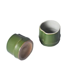 Керамическая чашка бамбуковая чайная чашка 50 мл Цзиндэчжэнь чайная чашка чайный набор кунг-фу контейнер посуда для напитков чайная посуда пуэр чашки чайные чашки ремесла Декор