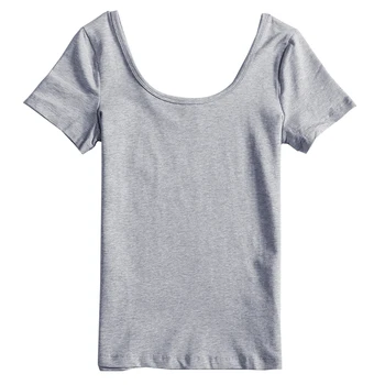 

Summer T Shirt Women 2020 Gray New Planet Print Casual Slim Women Tops Black
