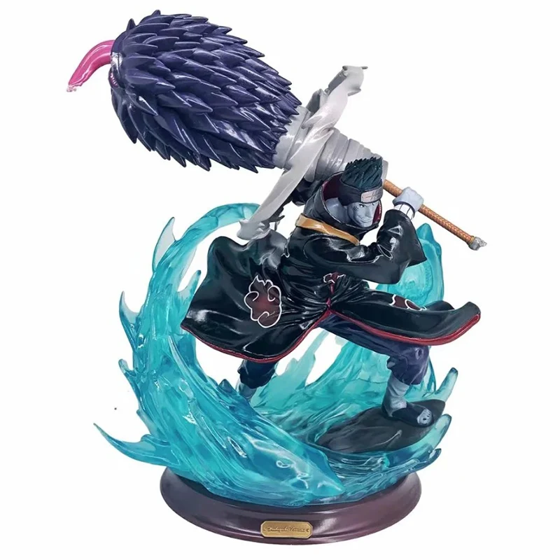 33 см аниме Наруто Akatsuki GK статуя Hoshigaki Kisame Статуэтка Kisame Акула ПВХ фигурка игрушки - Цвет: no box