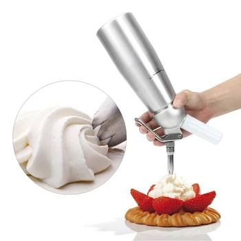 

500ml 1000ml Cream Whipper Dessert Tools Aluminium Whipped Cream Butter Dispenser Cake Bake Tools