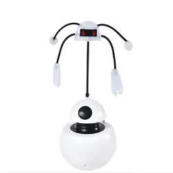3 в 1 360 градусов Roatated Cat электрическая вращающаяся игрушка робот стакан лазерный магический шар креативная игрушка для игры в куклы