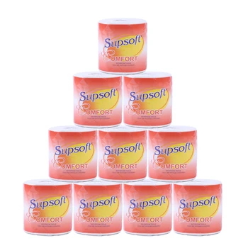 

10 Rolls 3 Layers PaperHollow Replacement Roll Tissue Household Toilet Table Kitchen Bath Paper Towels Hotel Napkin f