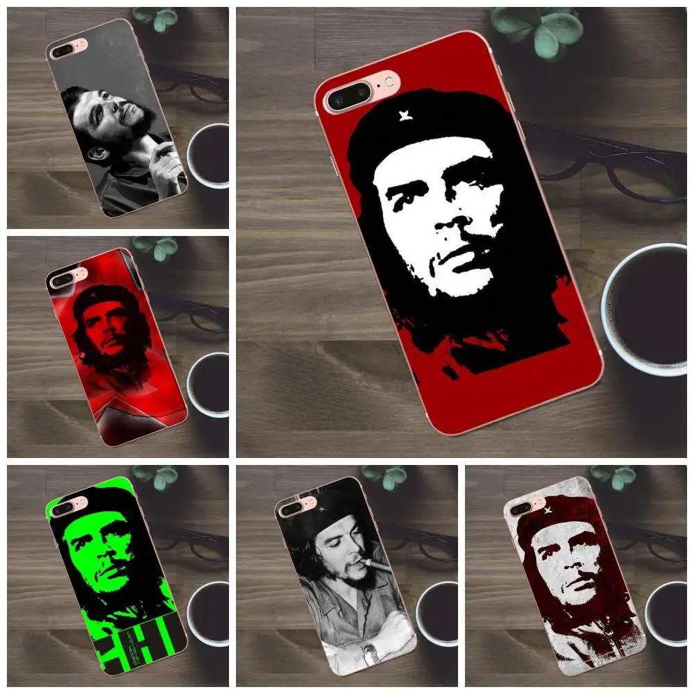 Мягкий чехол Bixedx для Apple iPhone 4 4S 5 5C SE 6 6S 7 8 Plus X Galaxy A3 A5 J1 J2 J3 J5 J7 2017 Ernesto Guevara El Che |
