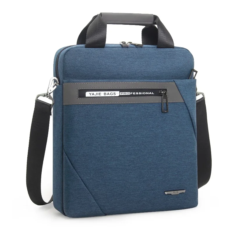 

Business Men's Oxford Briefcase Portable 13 Inch Laptop Messenger Bag Waterproof Casual Vertical Briefcases