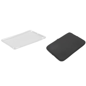 

Luxury Clear Soft TPU Silicone Case Cover Skin with Sleeve Case for Laptop AIR PRO Retina