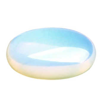 

Palm Tumbled Stones Opal Quartz Crystal Healing opal massagers Smooth Soap Shape Massage Gems