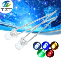 Tzt F3 Ultra Bright 3Mm Ronde Water Clear Groen/Geel/Blauw/Wit/Rood Led Licht lamp Emitting Diode Dides Kit