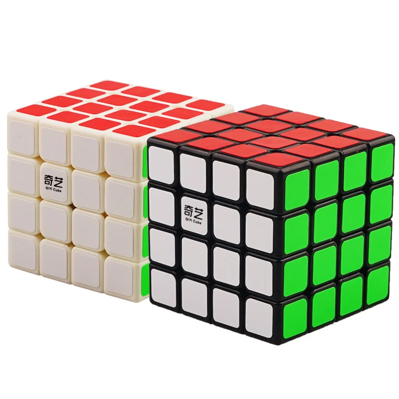 QiYi 4X4X4 куб скорость для магического блока Игра Головоломка Куб Neo Cubo Magico антистресс для детей обучающая игрушка магнитные шарики