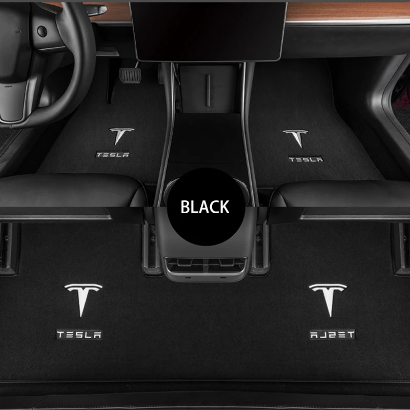 Коврики для автомобиля Tesla Model 3 шт. противоскользящие вкладыши на заказ