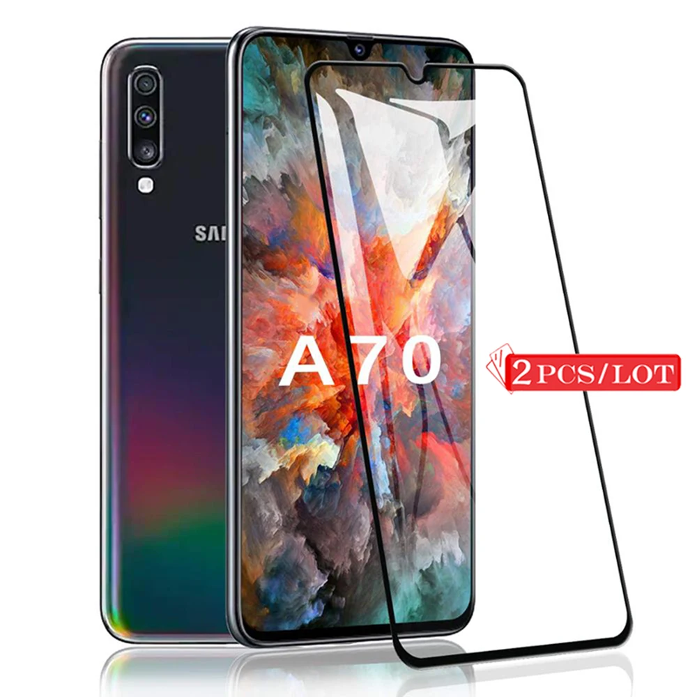 

2pcs Screen Protector for Samsung Galaxy a70 Tempered Glass samsungA70 Protective Film sansung sumsung A 70 70A Toughened Glas