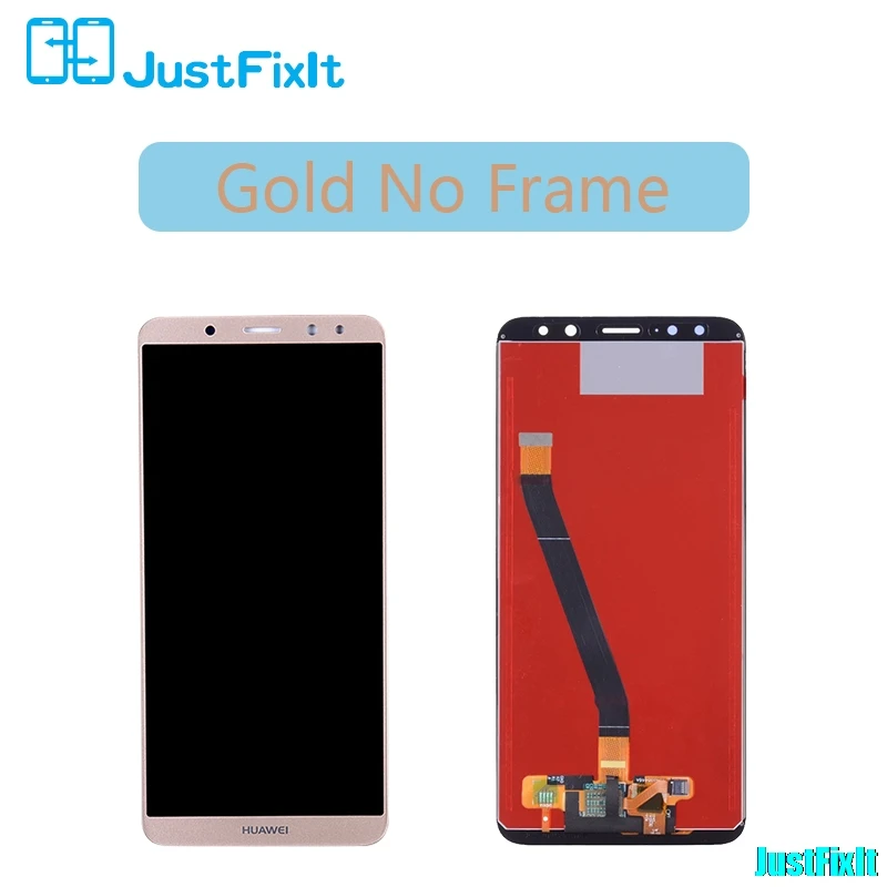 Для huawei mate 10 Lite lcd сенсорный экран дигитайзер оригинальные запасные части 5," 1920x1080 ips ЖК-дисплей - Цвет: Gold l No Frame