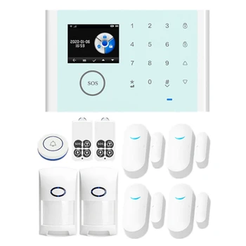 

Wifi+Gsm+4G Anti-Theft Alarm, Home Warehouse Mobile Phone Remote Indoor ligent Security System
