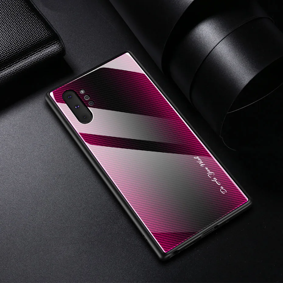 A3 Градиент закаленное стекло чехол для samsung galaxy s10 рlus lite Лот s9 s8 plus note 10 pro note 9 8 A90 A80 A70 A50S A30S A20 A10 - Цвет: A3
