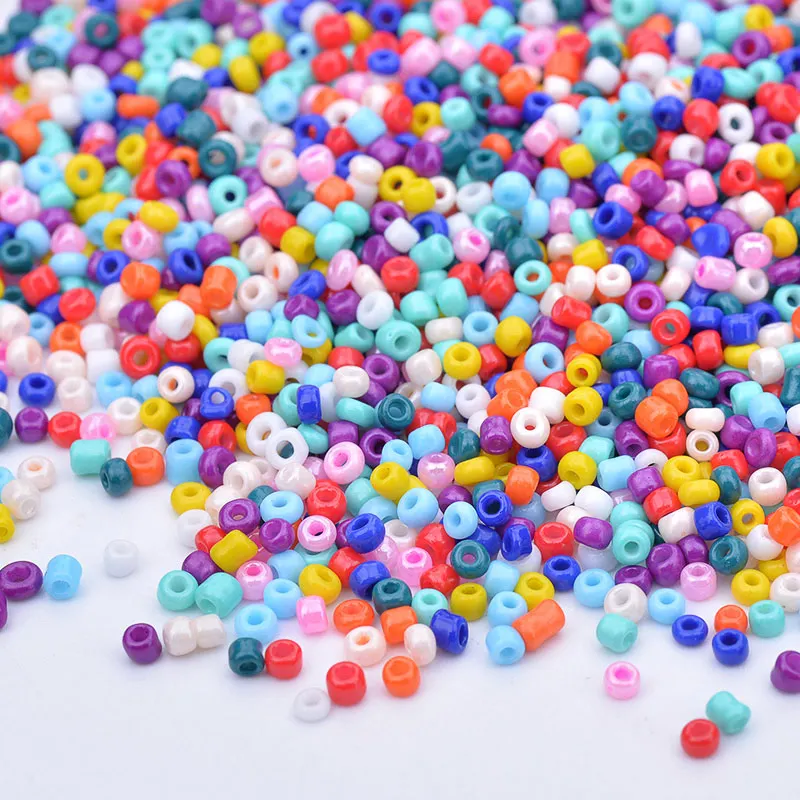 Random Mix Color JUNAO 20 г 2 мм смешанный цветной швейный Бисер для ногтей украшение с кристаллами Seedbeads Свободные Круглые распорные бусины для одежды Ювелирные изделия - Цвет: Random Mix Color