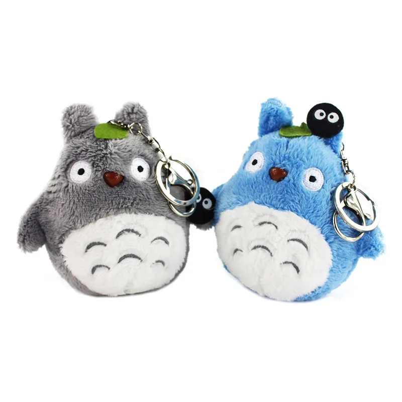 5-10 см мини Мой сосед Тоторо Kawaii аниме JiJi Cat плюшевый рюкзак подвески мягкая игрушка кукла брелок для детей подарок