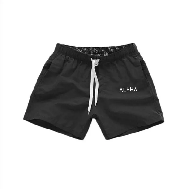 

Men 2020 Summer New Loose Shorts Man Fitness Knee Length Sweatpants Male Polyester Jogger Workout Brand Short Pants