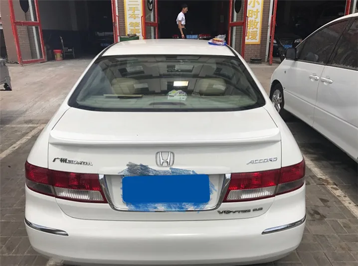 Спойлер для HONDA Accord 2003 2005 высококачественный задний спойлер из АБС пластика