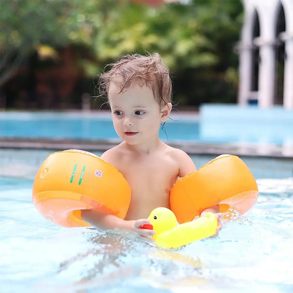Kids Baby Swimming Equipment Buoyancy Sleeves Back Drift Swimwear Arm Swim Ring 