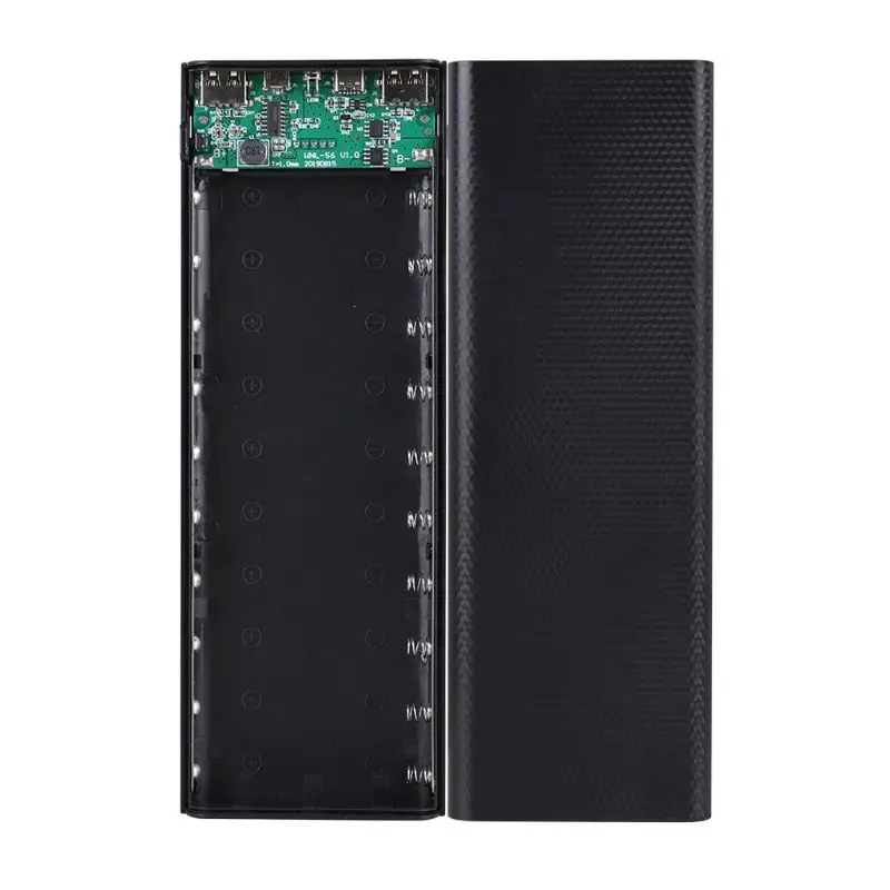 

Dual USB LCD Power Bank Shell 10x18650 Battery Case Charger Box Accessories B95C
