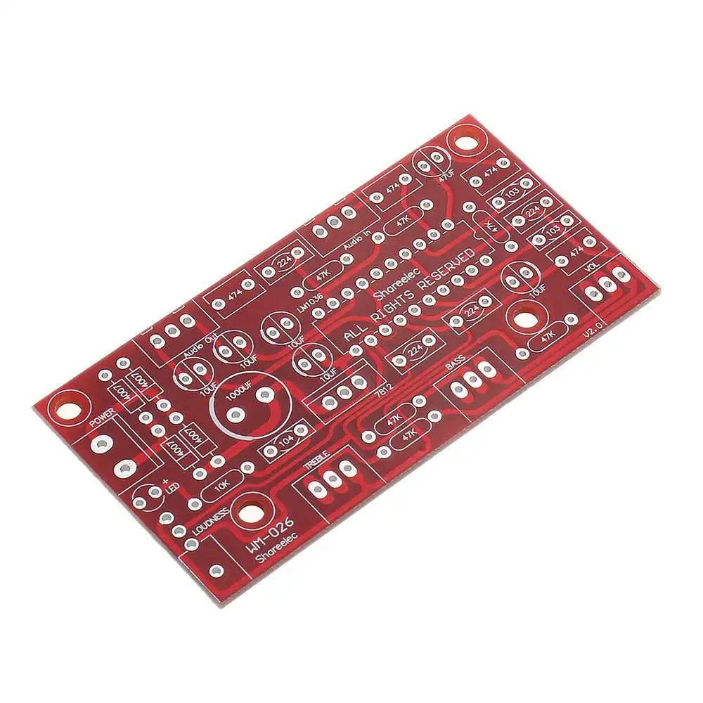 LM1036 OP-AMP HIFI усилитель предусилитель громкости тон эквалайзер плата управления DIY Kit