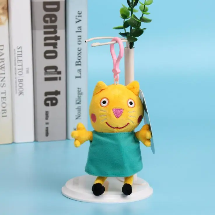 Чучела Свинка Пеппа Плюшевые куклы Peppa's Friends Susie Dennie Rebecca ribca Pedro Suy Candy 19 см хлопок чучела подвеска детские игрушки